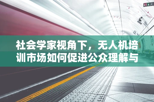 社会学家视角下，无人机培训市场如何促进公众理解与接受？