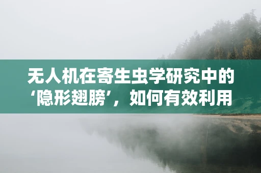 无人机在寄生虫学研究中的‘隐形翅膀’，如何有效利用以提升监测效率？