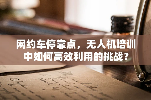 网约车停靠点，无人机培训中如何高效利用的挑战？