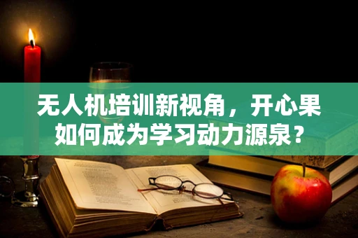 无人机培训新视角，开心果如何成为学习动力源泉？