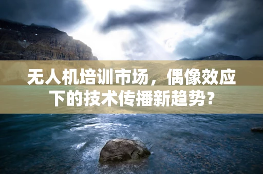 无人机培训市场，偶像效应下的技术传播新趋势？