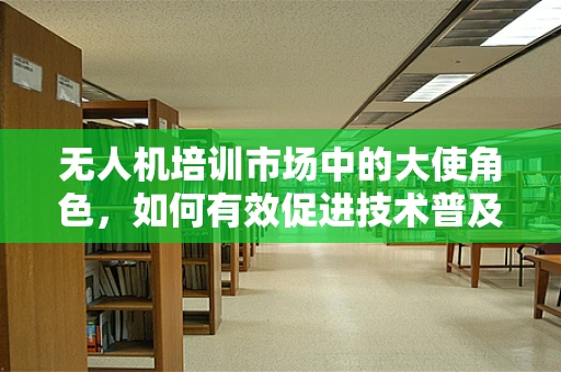 无人机培训市场中的大使角色，如何有效促进技术普及与安全教育？