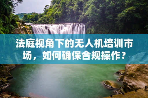 法庭视角下的无人机培训市场，如何确保合规操作？