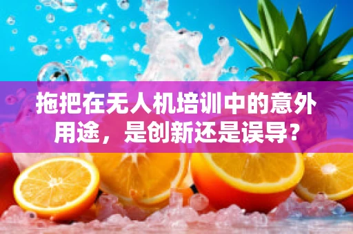 拖把在无人机培训中的意外用途，是创新还是误导？