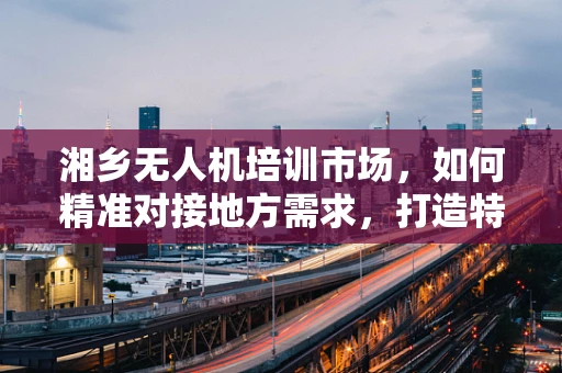 湘乡无人机培训市场，如何精准对接地方需求，打造特色化培训方案？