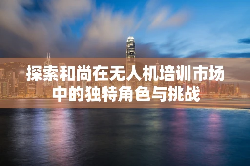 探索和尚在无人机培训市场中的独特角色与挑战