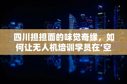 四川担担面的味觉奇缘，如何让无人机培训学员在‘空中课堂’中也能‘大快朵颐’？