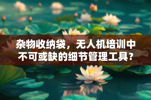 杂物收纳袋，无人机培训中不可或缺的细节管理工具？