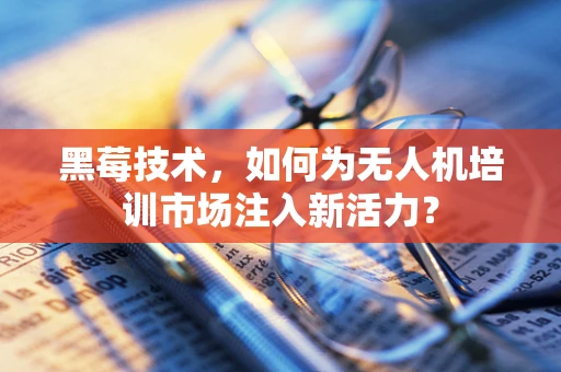 黑莓技术，如何为无人机培训市场注入新活力？