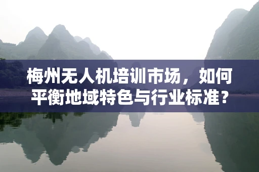 梅州无人机培训市场，如何平衡地域特色与行业标准？