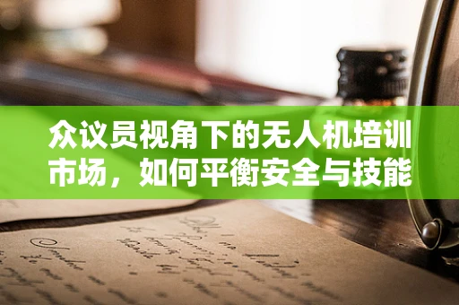 众议员视角下的无人机培训市场，如何平衡安全与技能提升的双重需求？