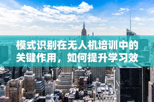 模式识别在无人机培训中的关键作用，如何提升学习效率？