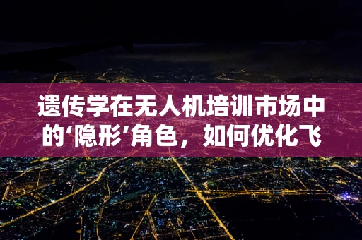 遗传学在无人机培训市场中的‘隐形’角色，如何优化飞行智能？