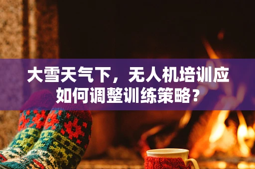 大雪天气下，无人机培训应如何调整训练策略？