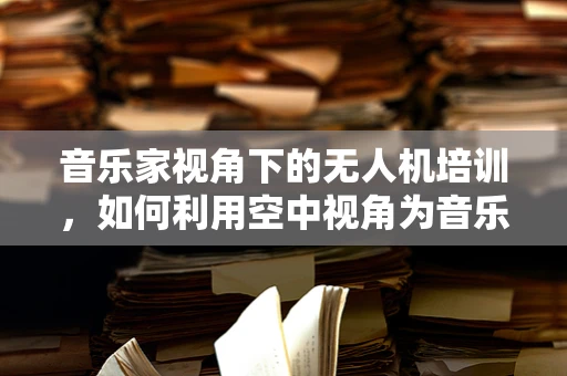 音乐家视角下的无人机培训，如何利用空中视角为音乐创作增添新维度？