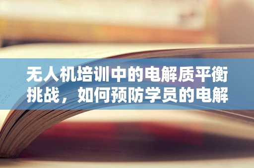 无人机培训中的电解质平衡挑战，如何预防学员的电解质紊乱？