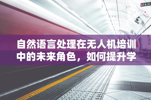 自然语言处理在无人机培训中的未来角色，如何提升学习体验与效率？